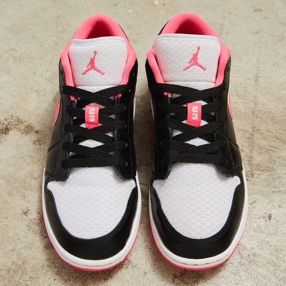 Jordan | Shoes | Nike Air Jordan Retro Low Gs Blackhyper Pink | Poshmark